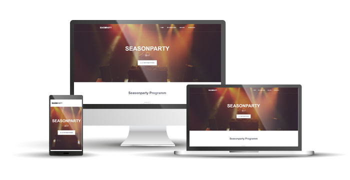 www.seasonparty.ch by Codia